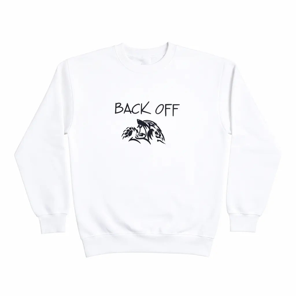 Back Off Crew Sweatshirt TP