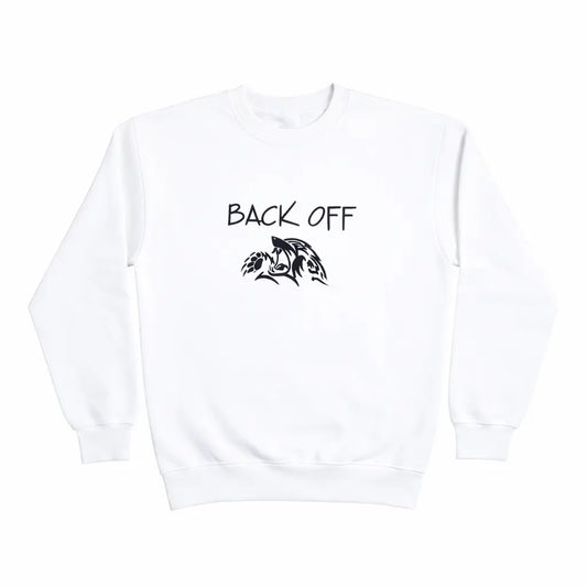 Back Off Crew Sweatshirt TP