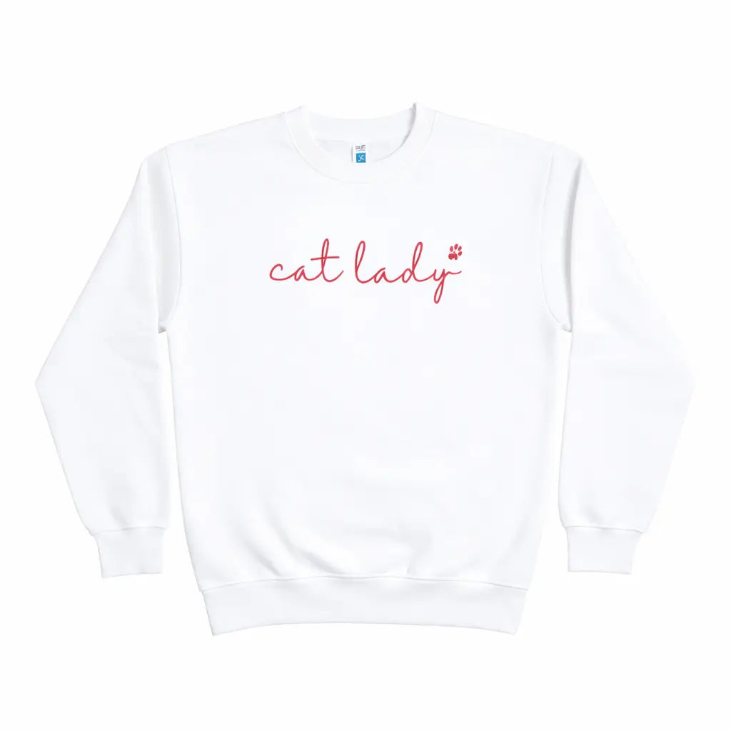 Cat Lady Crew Sweatshirt TP