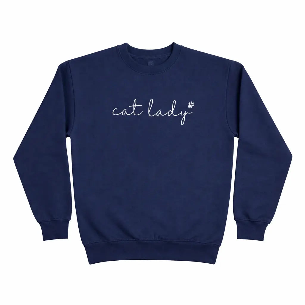 Cat Lady Crew Sweatshirt TP