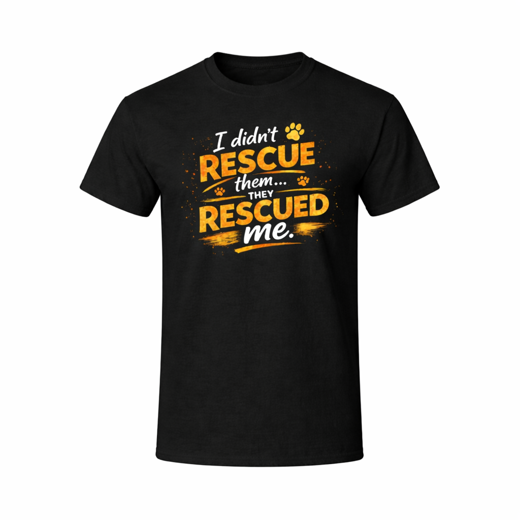I Didn't Rescue Them, They Rescued Me T-Shirt
