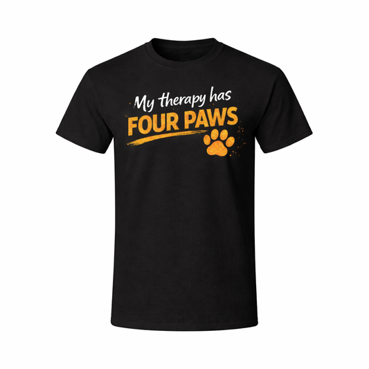 My Therapy Has Four Paws T-Shirt