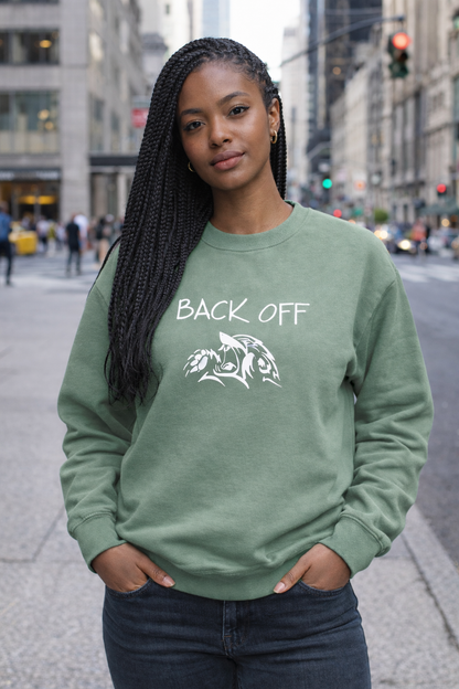 Back Off Crew Sweatshirt