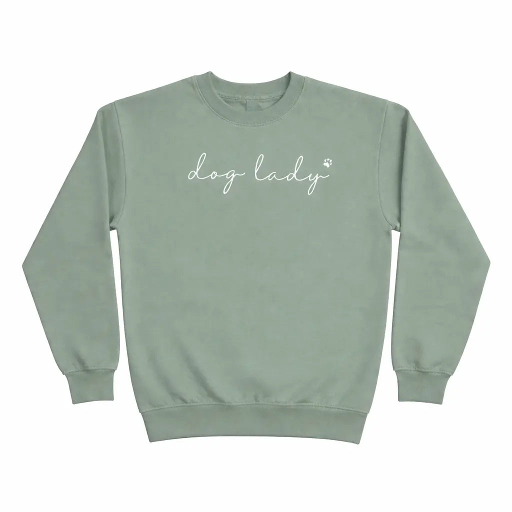 Dog Lady Crew Sweatshirt TP