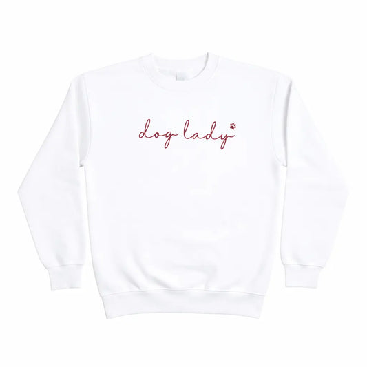 Dog Lady Crew Sweatshirt TP