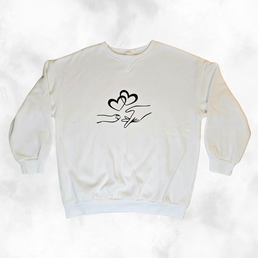 Heart Crewneck Sweatshirt