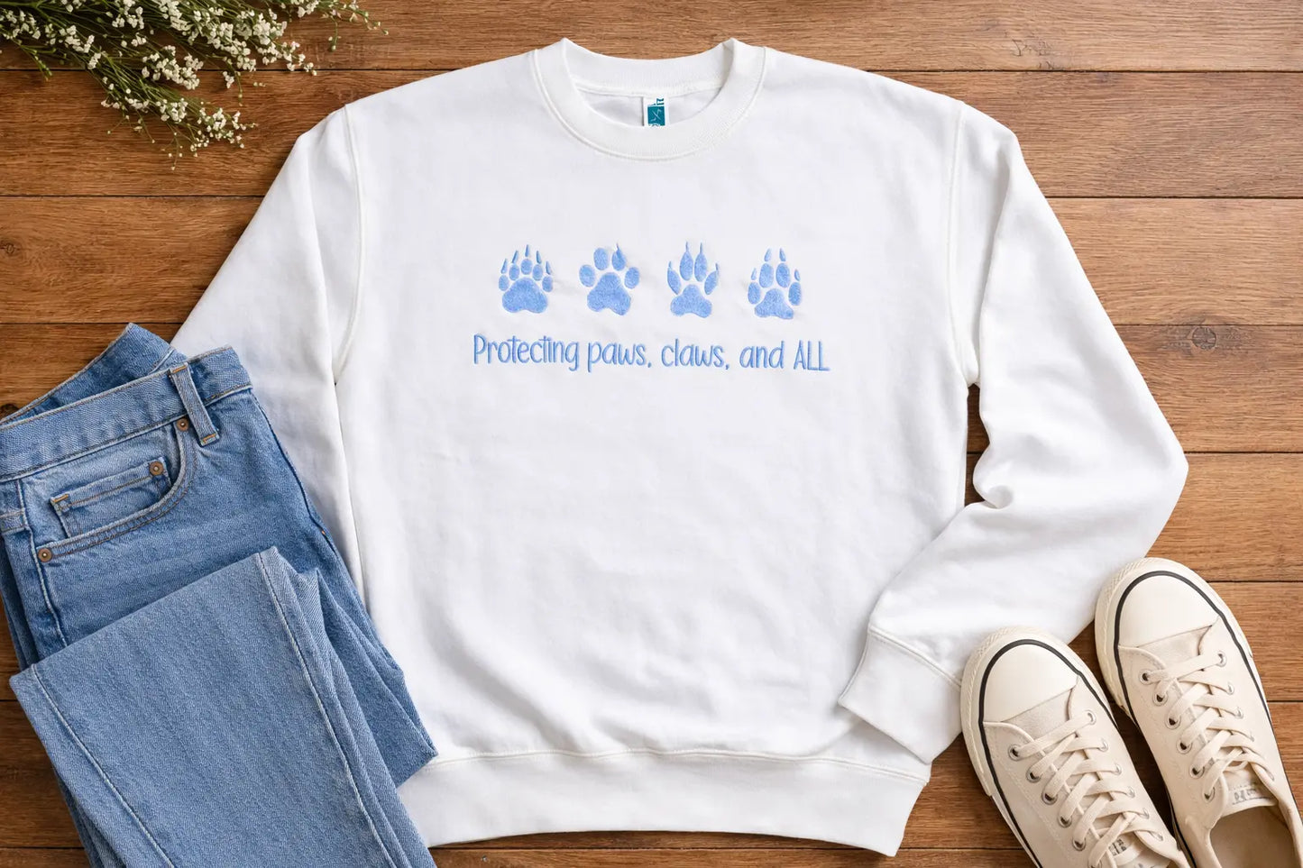 Protecting Paws Crew Sweatshirt TP