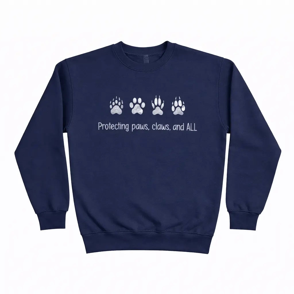 Protecting Paws Crew Sweatshirt TP