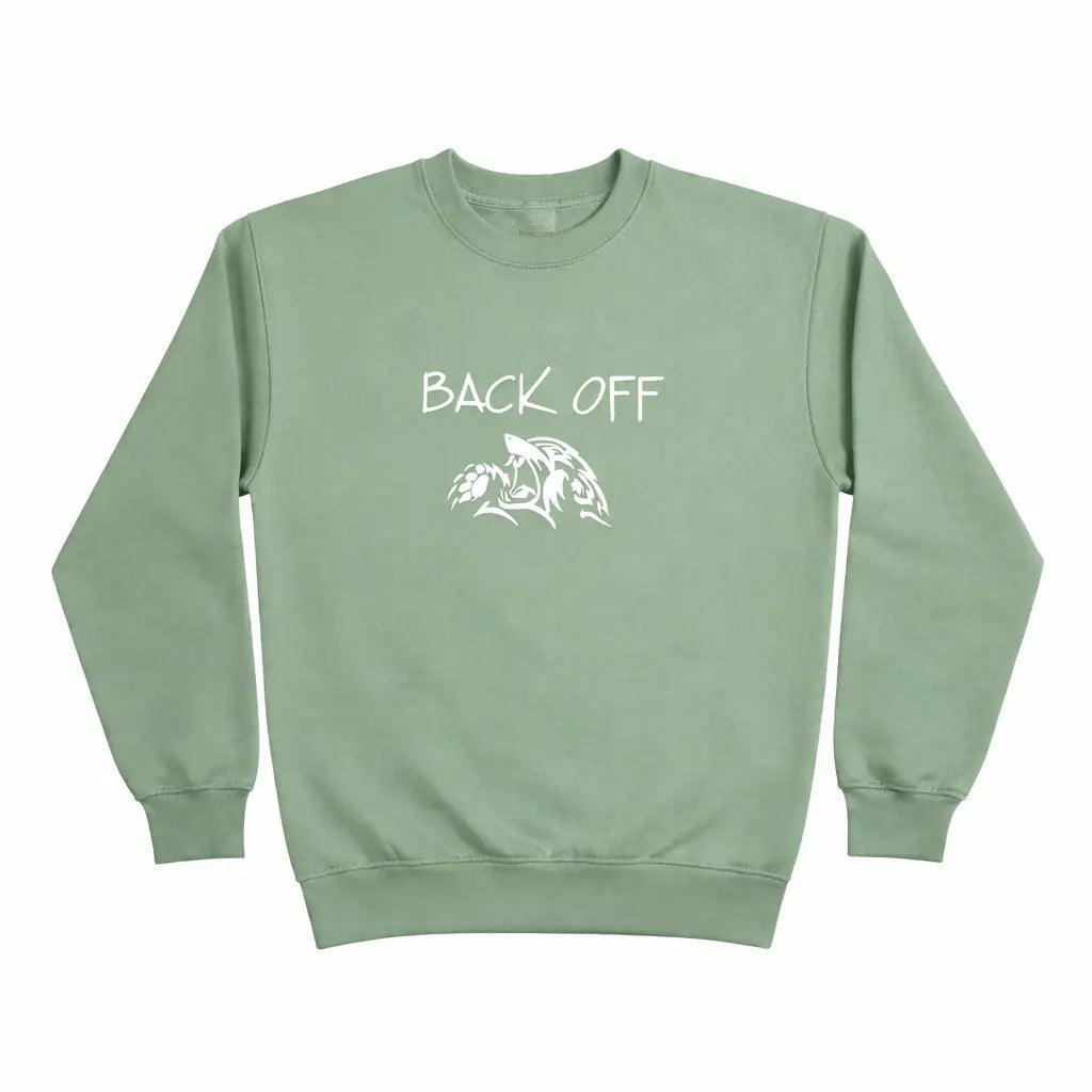 Back Off Crew Sweatshirt TP
