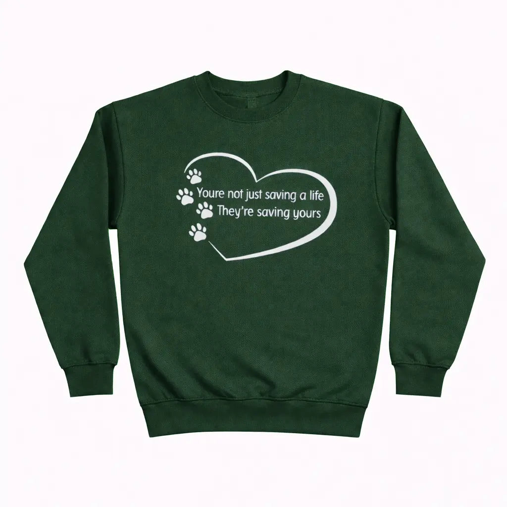 They're Saving Yours Crew Sweatshirt TP
