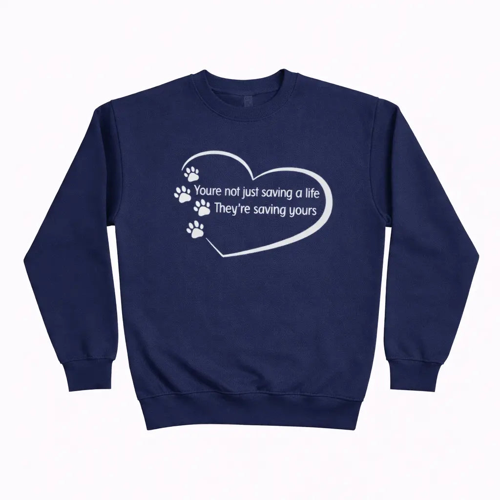 They're Saving Yours Crew Sweatshirt TP