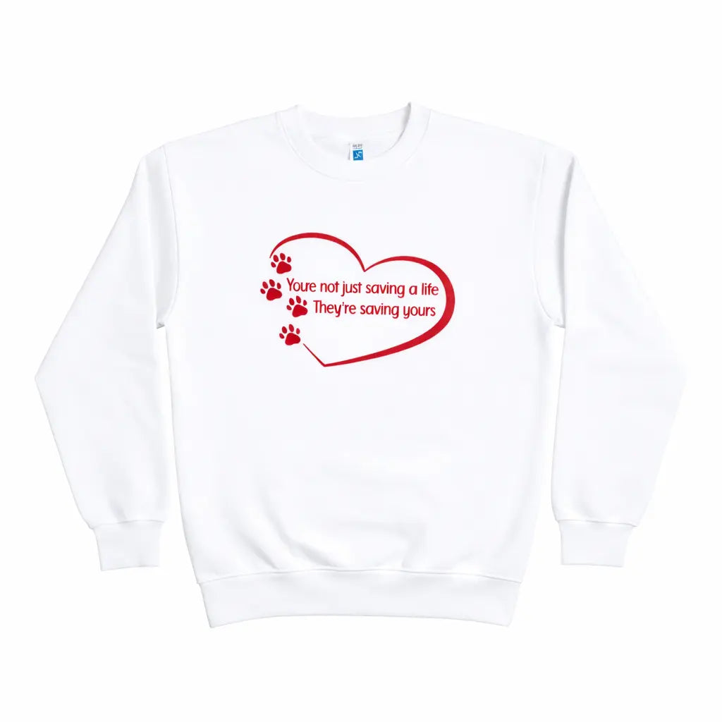 They're Saving Yours Crew Sweatshirt TP