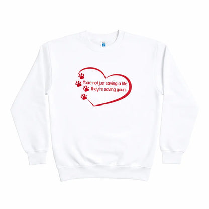 They're Saving Yours Crew Sweatshirt TP