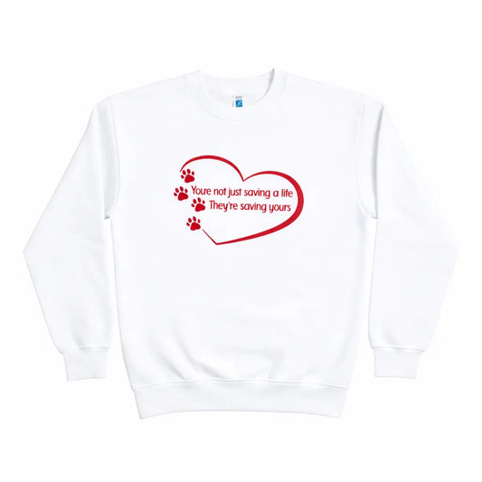 They're Saving Yours Crew Sweatshirt TP