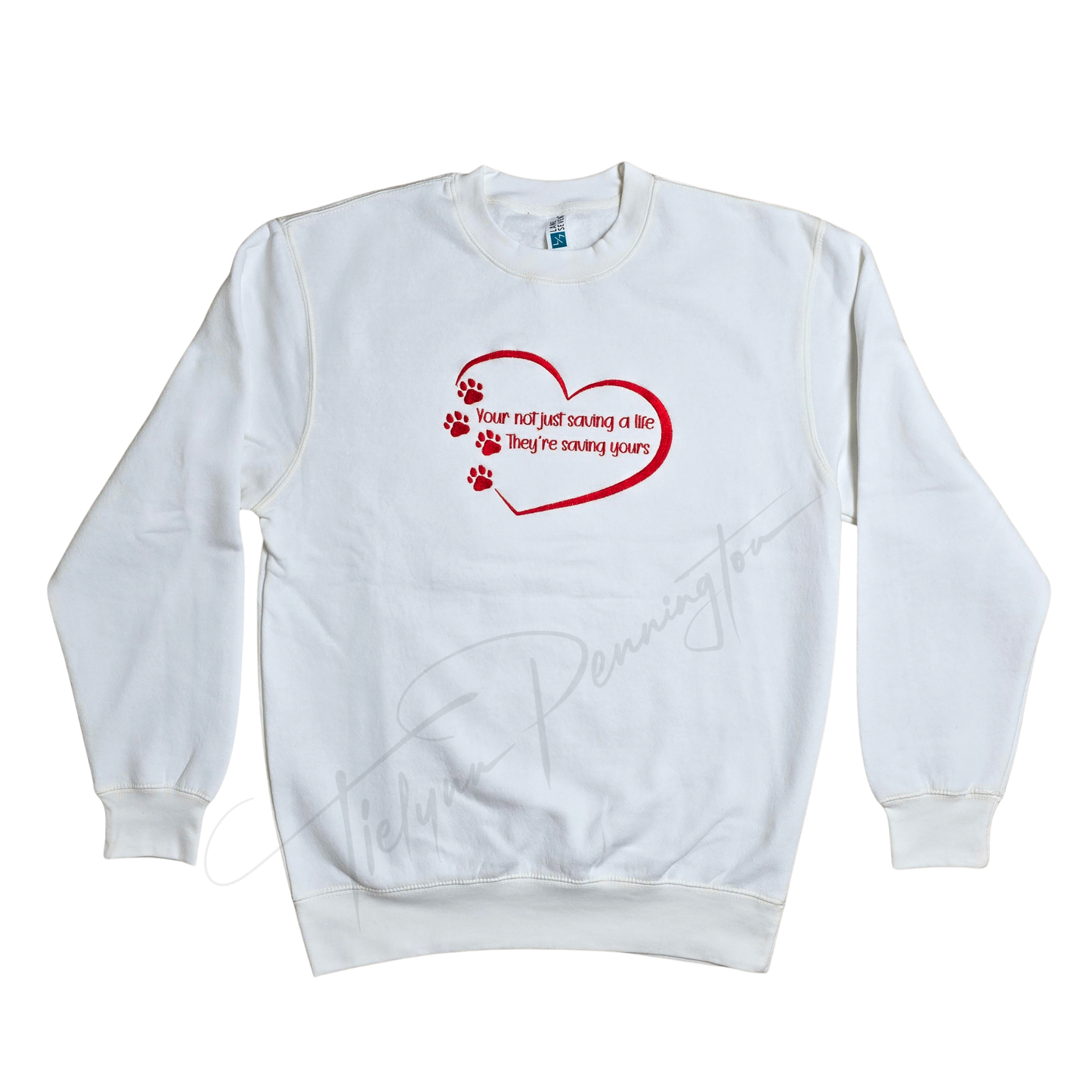 They're Saving Yours Crew Sweatshirt